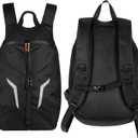 Large Capacity Motorcycle Backpack with Reflective Strips and Double Zippers  Water-Resistant Travel Backpack with Laptop Pocket for Outdoor Camping, Hunting, Trekking and Daily Use