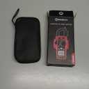 KAIWEETS Digital Clamp Meter Multimeter with D-Shaped Jaw for AC/DC Current & Voltage, Auto-ranging 4000 Counts Voltage Tester with Flashlight Backlight, Measuring Temperature Continuity Diode NCV