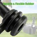 10L0L Replacement Rubber Drain Plug for Golf Cart Golf Ball Washer and Club Cleaner