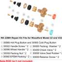 RK-22MH Repair Kit Metal Handle,Outside Faucet,Compatible with Woodford Model 22, Model V22
