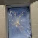 50 Pack (100-Piece) 32 oz Meal Prep Containers Reusable with Easy Open Lids, Sturdy Leakproof Food Safe, Microwave Freezer Dishwasher Safe, To Go Take Out Plastic Food Storage Pans with Lids, Blue