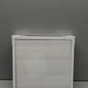 MUXIUNT Travel Adventure Challenge Archive Shadow Box Picture Frame with Slot,12x12 Travel Ticket Card Memory Box for Keepsake Box, Top Loading Shadow Box Display Case Travel Decor Gift (White,12x12)