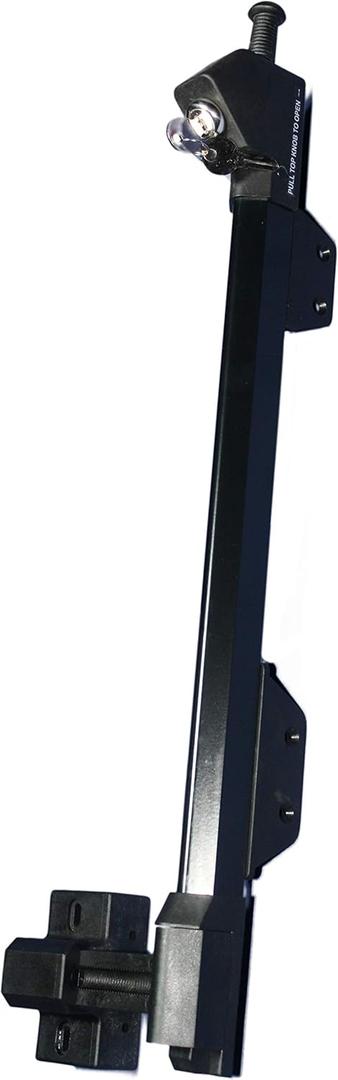 Gate Latch Magnetic Top Pull Latch Keeper for Swimming Pool or Garden or Fenced Safety Outdoor Gate Latch 21 Inch Black Magnalatch Gates for Kid & Pet Safety