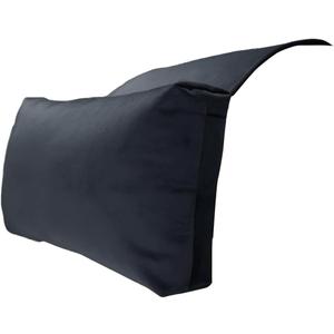 Headrest Pillow with Pearl Cotton Filling for Recliner, Sofa, Chair, Pearl Cotton Filled, Non-Slip Back (Black)