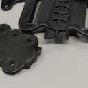 SAFARILAND Drop Flex Adapter with Single Strap Leg Shroud for Gun Holsters (One Size, Black)