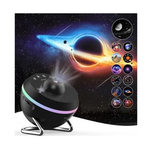 Star Projector,Flevo Galaxy Projector for Bedroom,with Planetarium Projector Night Light,4K Replaceable 13 HD Galaxy Discs,360 °Rotation,for Kids Christmas and Halloween,Party,Birthday,Valentines Gift