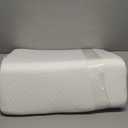 Knee Pillow for Back Sleeping, 8 Knee Wedge Pillow to Elevate Knee, Leg Pillow for Back Pain Relief, Triangle Pillow, Leg Elevation Pillows for After Surgery, Blood Circulation, White/Grey