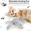 YAKINI Flying Bird Cat Toy, 2026 Upgrade Flapping Bird Cat Toy Flying Bird Cat Toys for Indoor Cats, Chirping Bird Cats Toy, Interactive Cat Toys for Bored Indoor Adult Cats