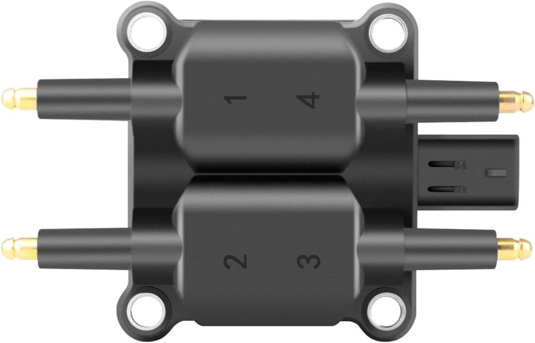 ECCPP ignition coils Pack of 1 UF403,coils packs,for Chrysler,for Dodge,for Jeep,for Eagle,for Plymouth,for Mitsubishi Neon Sebring Avenger Eclipse Voyager TJ Vip 1997-2010,UF403 5C1089