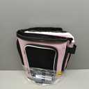 Double Expandable Cat Carrier,Airline Approved Soft-Sided Pet Travel Carrier for Small Dogs Cats under 15 lbs,Waterproof 600D Oxford Fabric with Washable Replacement Liner,Odor-Free & Claw-Proof(Pink)