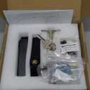 Keyless Entry Auto Door Lock, Smart Deadbolt Lock with Door Knob, Biometric Fingerprint, Passcode, Electronic Keypad, APP Control for Garden, Bedroom, Warehouse Exterior, Interior Door