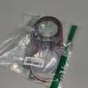 ABS Central Gear Shift Panel Cover Center Control Water Cup Holder Cover Trim Center Console Gear Shift Panel Cover Compatible with Genesis GV70 2026 [PE] Accessories (Wood Grain Style)