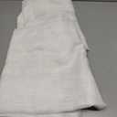 NICETOWN White Sheer Linen Curtains for Windows 84 inch Length, Grommet Top Semi Sheer Vertical Drapes Privacy with Light Filter for Bedroom/Living Room/Sliding Door, 52 Inch Wide, 2 PCs