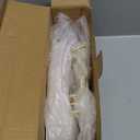 Decorative Bowl for Home Decor - Modern Fruit Basket for Entryway Table - Pedestal Bowl - Decorative Bowls for Home Decor - White Fruit Bowl Decor