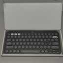 Logitech Pebble Keys 2 K380s, Multi-Device Bluetooth Wireless Keyboard with Customizable Shortcuts, Slim and Portable, Easy-Switch for Windows, macOS, iPadOS, Android, Chrome OS - Tonal Graphite