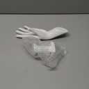 Homeanda White Resin Hand Form with a Stand Ring Hand Chain Bracelet Jewelry Display Stand Holder Organizer Photograph Props Home Decor