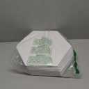 HyAdierTech 10 Pack Acoustic Panels, Black Hexagon Panels, Self-Adhesive Acoustic Foam Tiles, Sound Proof Panels for Recording Studio Gaming Room Home Office, Absorb Noise and Eliminate Echoes (Beige)