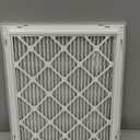 Fits 24x20 Duct Opening | Filter Included Steel Return Air Filter Grille by Handua [Removable Door] | Vent Cover Filter Grill | White | Outer Dimensions: 26 5/8"W X 22 5/8"H