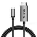 HDMI 8k/4k Adapter Kit Compatible with Samsung Galaxy A14 5G at Digital Full 240Hz with 6 Foot Cable!
