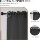 CUCRAF Grey Sheer Curtains 90 Inches Long 2 Panels Set, Semi Sheer Rod Pocket Window Treatment Voile Drapes for Living Room Bedroom(37''W x 90''L, Grey)