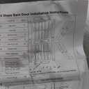 SMARTSTANDARD 28in x 84in Sliding Barn Door with 5ft Barn Door Hardware Kit Included, Unfinished Solid Spruce Wood Door, Assembly Required, DIY, Stainable, Natural