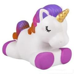 12" Jumbo Laying Squish Unicorn Color May Vary