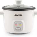 Aroma Housewares 4-Cups (Cooked) / 1Qt. Rice & Grain Cooker (ARC-302NG), White