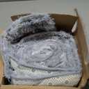 Mtandyx 8x10 Area Rugs Living Room, Gray Large Plush Fluffy Bedroom Carpet, Non-Slip Upgraded Indoor Thick Soft Rug, Modern Plush Carpet Suitable for Kids Home Decor Aesthetics Dorm (Grey)