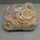 80PCS 3 inch Wooden Rings for Crafts Unfinished Macrame Wooden Rings Smooth Wood Rings Solid Natural Wood Circles Rings for Jewelry Making DIY Craft Macrame Decor