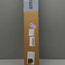 BlindsAvenue Cellular Honeycomb Cordless Polyester Shade, 9/16" Single Cell, Light Filtering, White, Size: 35" W x 48" H