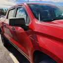 in-Channel Rain Guards Window Visors for Dodge RAM 2500 3500 Crew Cab