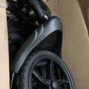Delta Children Apollo Jogging Stroller - Shock Absorbing Frame with Large Canopy & Recline - Car Seat Compatible, Black