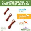 Whimzees Wellness Variety Pack Dog Dental Treat, Chews, Freshens Breath, Medium Size, 29.6 oz Box, 28 Count