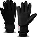 TRENDOUX Winter Gloves for Men Warm: 3M Thinsulate -20℉ Windproof Waterproof Ski Women Glove with Touchscreen Thermal Lining Anti-Slip for Work Cycling Motorcycle Snowboarding M