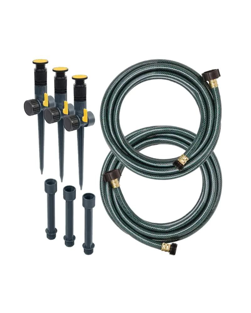 Melnor Inc Sprinkler Kit W/hoses And Ext