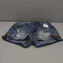Fensajomon Denim Short Shorts Distressed Small