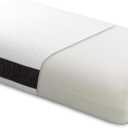pillosophy SleepTheory Pillow Classic Rectangular Shape Memory Foam Core Washable Dual-Sided Cover Medium Firmness 5.5" Loft Extra Supportive for Back & Side Sleepers (Standard Size)