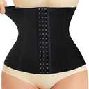 LODAY Waist Trainer Corset Shapewear Tummy Control Body Shaper Waist Cincher for Women Postpartum Belly Band Wrap Size , Extra Small 