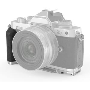 SmallRig Z fc Handgrip L-Shape Grip Holder for Nikon Z fc Camera, Retro-Style Side Handle with 1/4"-20 Threaded Hole, Cold Shoe, Quick Release Plate for Arca, Lightweight and Comfort (Sliver) - 3480