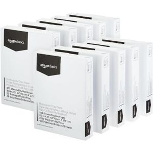 Amazon Basics Multipurpose Copy Printer Paper, 8.5 x 11 Inches, 20 lb, 10 Ream, (5,000 Sheets), 96 Bright, White