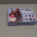 Aneco 4-in-1 Women Winter Beanie Hat Scarf Touchscreen Gloves Ear Warmer Set Fleece Lined Warm Knit Skull Cap with Pom Pom (Light Gray)