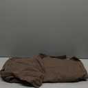 Woaboy 20x20 Inch Set of 2 Decorative Linen Solid Throw Pillow Covers Boho Accent Farmhouse Couch Pillowcases Modern Netural Home Decor for Couch Sofa Living Room Bed,Dark Coffee