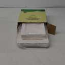 GreenWorks 8 inch and 10 inch Compostable Plates (each 50 Count), 100 Count Bagasse and Bamboo Fiber Disposable Paper Plates