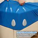 Bed Sheet Holders for Corners, Fitted Sheet Holder Keep Sheets Firm - Tight, Sheet Clips Fits Any Size Mattress, Sheet Grippers, Sheet Lock Prevent Slipping and Wrinkles, Easy Installation