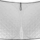 D-Lumina Windshield Sun Shade - Compatible with Toyota Tundra (Limited, SR5, Platinum, TRD Pro) 2022 2023 2024 2025 - Upgraded 3 Layers 240T Material, Foldable Front Window Sun Shield Protector