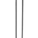 NearMoon Paper Towel Holder, Sturdy Paper Towel Stand Dispenser-All Metal, Standard or Jumbo-Sized for Kitchen Countertop, Farmhouse, Living Room (1 Pack, Chrome Finish)