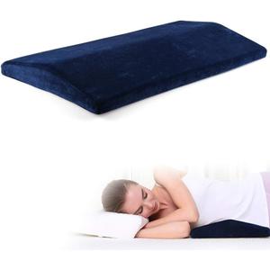 Soft Memory Foam Sleeping Pillow for Lower Back Pain,Multifunctional Lumbar Support Cushion for Hip,Sciatica and Joint Pain Relief,Orthopedic Side Sleeper Bed Pillow, 23x10