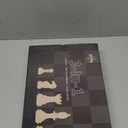 Chess Checkers Backgammon Set 3-in-1 Board Games Sets for Kids & Adults15" Folding Magnetic Chess Set Leather Chess Board Strategy Game Portable Travel Chess Game with Magnetic Chess Pieces