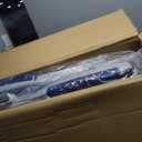 SUNNYFEEL Low Beach Chair 5 Position Lay Flat, Portable Folding Backpack Beach Chairs Heavy Duty with Cooler Bag, Cup Holder for Outdoor/Lawn/Trip/Picnic/Fishing, Foldable Camping Chair (New Blue)