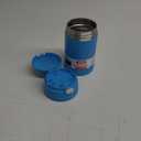 Thermos Stainless Steal Food Jar with Folding Spoon-Blue
